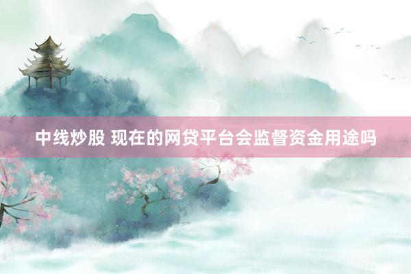 中线炒股 现在的网贷平台会监督资金用途吗